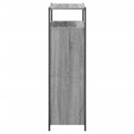 vidaXL Armoire à chaussures sonoma gris 75x34x112 cm bois d'ingénierie