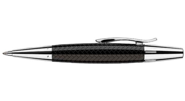 Stylo à bille E-MOTION Parkett, noir FABER-CASTELL