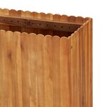 vidaXL Lit surélevé de jardin 150x30x50 cm Bois massif d'acacia
