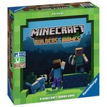 Minecraft builders & biomes le jeu - ravensburger - jeu de stratégie famille immersif  fidele au jeu vidéo - 2 a 4 joueurs des 8 ans