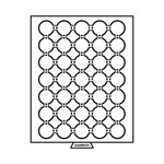 Médaillier 35 compartiments pour GRIPS 28 + GRIPS 27  teinte fumée.