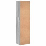 vidaXL Bibliothèque sonoma gris 40x30x152 cm bois d'ingénierie