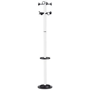 Portemanteau Accueil UNILUX - 8 patères - Blanc