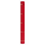 Album De Timbres Simili-cuir 32 Pages Noires - 22 5x30 5 Cm - Rouge - Exacompta
