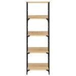 vidaXL Bibliothèque chêne sonoma 50x33x153 cm bois d'ingénierie