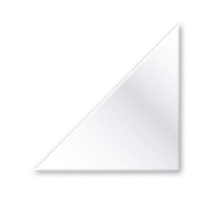 Lot de 100 Pochettes adhésives Triangulaires 170 x 170 mm Transparent HERMA