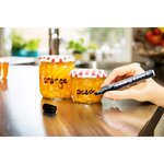 Marqueur Permanent 2200C Corps Alu Noir Pointe Biseau 1-5 mm x 10 EDDING