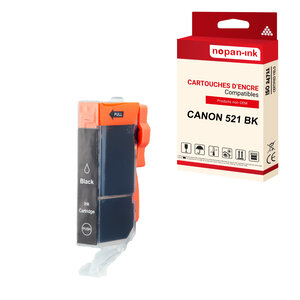 Nopan-ink - x1 cartouche canon 521 xl 521xl compatible