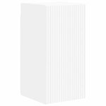 vidaXL Meuble TV mural Blanc 30 x 31 x 60 cm Bois d'ingénierie