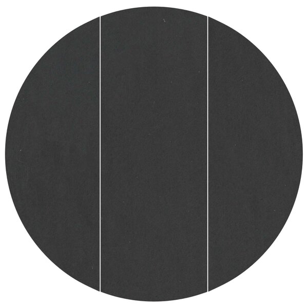 vidaXL Tapis de piscine Ø 366 cm (1 mm) Rond Tissu non tissé Noir