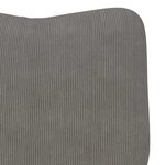 vidaXL Fauteuil relaxant Gris clair 63 x 67 x 94 cm tissu