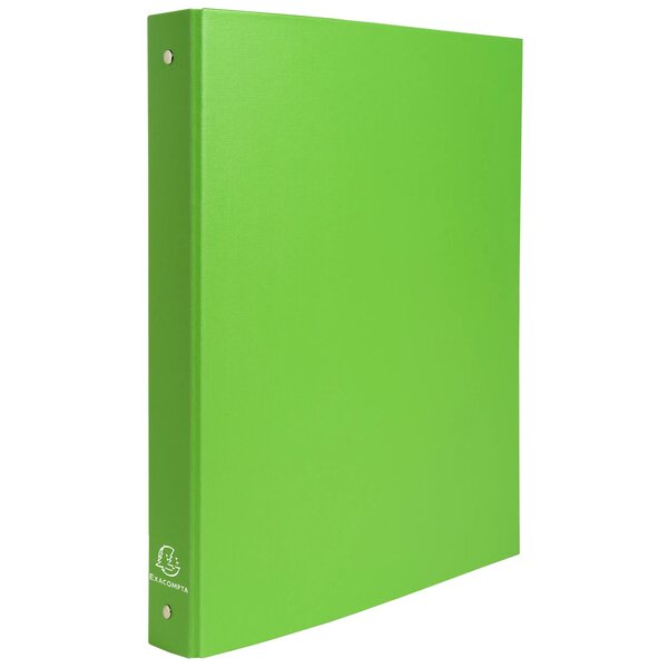 Classeur Rembordé Polypropylène 4 Anneaux 30mm - A4 - Vert Anis - X 20 - Exacompta