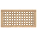 vidaXL Table d'appoint de salle de bain 60x30x45cm bois de teck solide