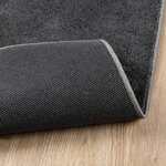 vidaXL Tapis OVIEDO à poils courts anthracite 240x240 cm