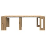 vidaXL Table à dîner 240 x 85 x 75 cm Bois d'ingénierie