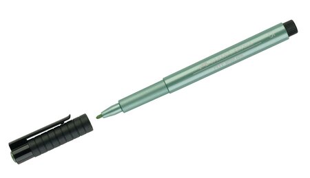 Stylo feutre à encre de chine pigmentée PITT artist pen 1,5 mm Vert Métal FABER-CASTELL