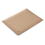 Pochette carton recyclé à fermeture adhésive - pochette brune ouverture petit côté  31 8x45 3 cm (lot de 75)