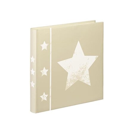 Album jumbo 'skies' 30 x 30 cm 60 pages blanches beige hama