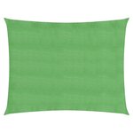 vidaXL Voile d'ombrage 160 g/m² Vert clair 2 5x3 m PEHD