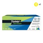 Lexmark CS317/CS417/CS517 Cartouche de toner compatible LCX417Y