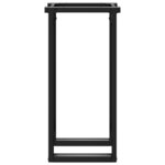 vidaXL Pieds de table à manger cadre en O 40x40x73 cm fonte