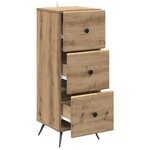 vidaXL Armoire à tiroirs Chêne artisanal 33 x 34 5 x 90 cm