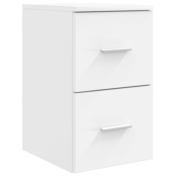 vidaXL Meuble de Salle de Bain In-between Blanc 30 x 35 x 50 cm