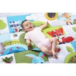 Tapis d'éveil Géant Pour Bébé  Des la naissance  Collection Dans la Prairie  150 x 100 cm