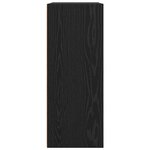 vidaXL Étagère Chêne noir 60 x 30 x 76.5 cm Bois d'ingénierie