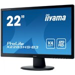 Iiyama prolite xb2283hs-b3 led display 54 6 cm (21.5") 1920 x 1080 pixels full hd noir