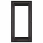 vidaXL Jardinière noir 40x80x80 cm acier