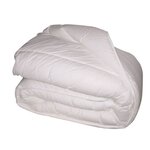 Couette extra chaude en microfibre 220 x 240 cm - Blanc