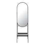 Miroir sur pied 160 x 46 x 50 cm noir 03_0007976