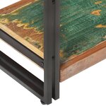 Vidaxl meuble tv 120x30x40 cm bois de récupération massif