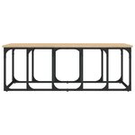 vidaXL Table basse chêne sonoma 100x50x35 5 cm bois d'ingénierie