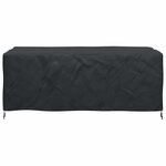 vidaXL Housse pour mobilier d'extérieur Noir 200 x 110 x 70 cm 600D