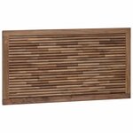 vidaXL Tête de lit Naturel Bois de teck massif