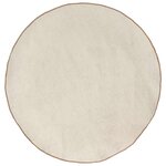 vidaXL Tapis de surface Naturel Ø 210 cm Jute