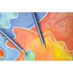 Set 12 crayons de couleur aquarellables - Boîte métal - Marino