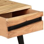 vidaXL Table basse 88x50x42 cm Bois d'acacia solide