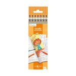 Avenue mandarine - carnet de coloriage graffy bookmark - animaux rigolos
