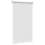 vidaXL Store enrouleur Protection UV Blanc 60 x 230 cm Polyester