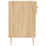 vidaXL Banc à chaussures chêne sonoma 102x35x55 cm bois d'ingénierie