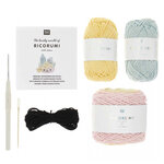 Ricorumi Kit a crochet Corbeille de Paques pastel