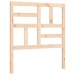 vidaXL Cadre de lit sans matelas bois de pin massif