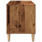 vidaXL Armoire à disques vieux bois 100x38x48 cm bois d'ingénierie