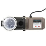 vidaXL Pompe de piscine avec minuterie Noir 0 25 CH  8000 l / h