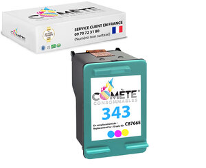 343 - 1 cartouche compatible hp 343 couleurs