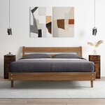 vidaXL Buffet Chêne fumé 30x30x70 cm Bois d'ingénierie