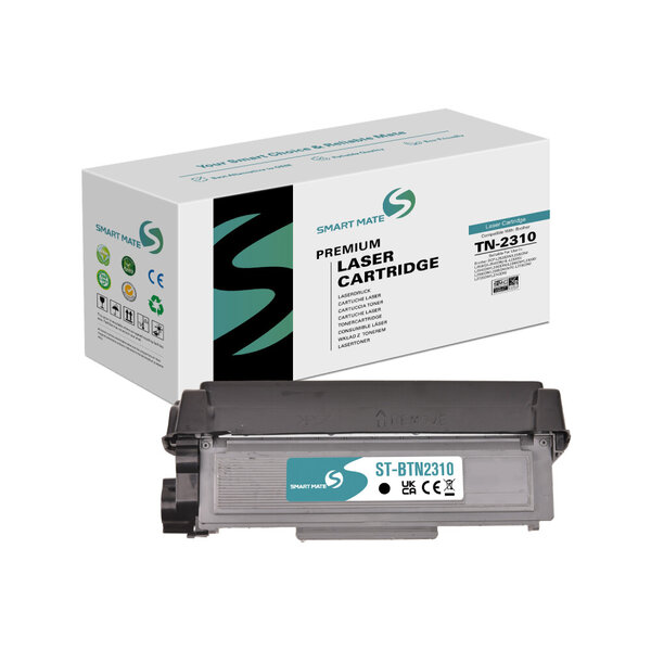 SmartMate cartouche laser rémanufacturée pour Brother TN-2310 Noir